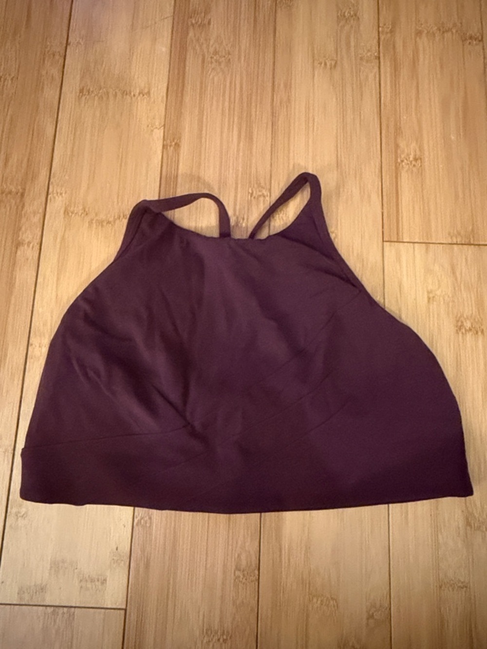 lululemon athletica Plum High-Neck Sports Bralette